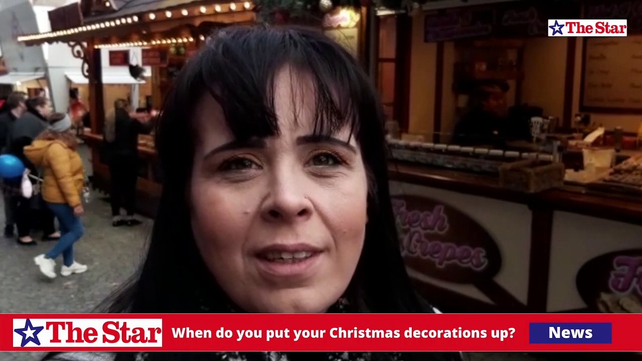 When do you put your Christmas decorations up? video Dailymotion