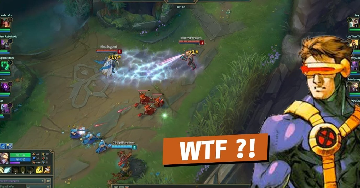 League of Legends Ezreal est capable de se transformer