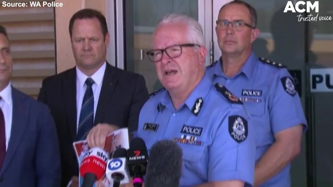 Police celebrate finding Cleo Smith WA Police Press
