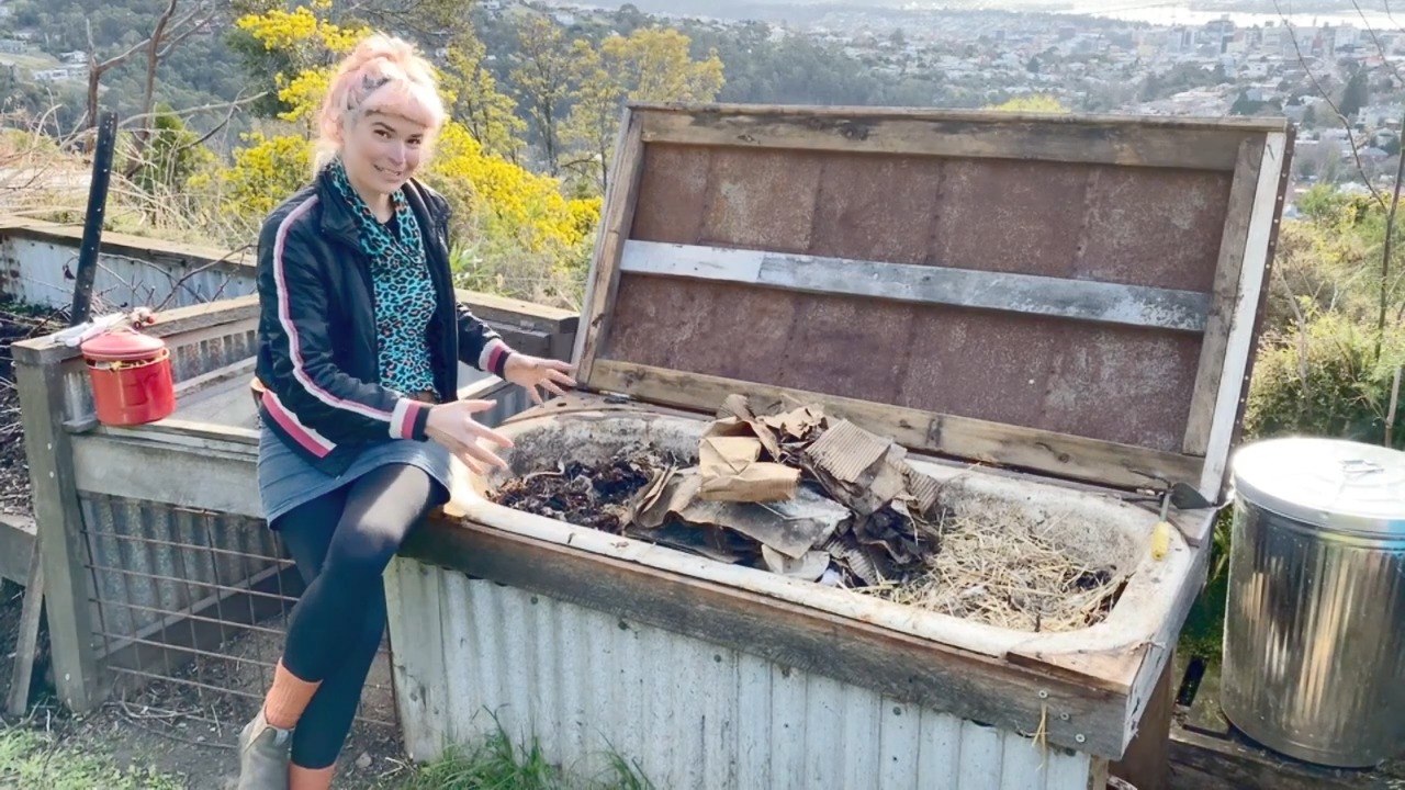 Good Life Permaculture Worm Farm Tour video Dailymotion