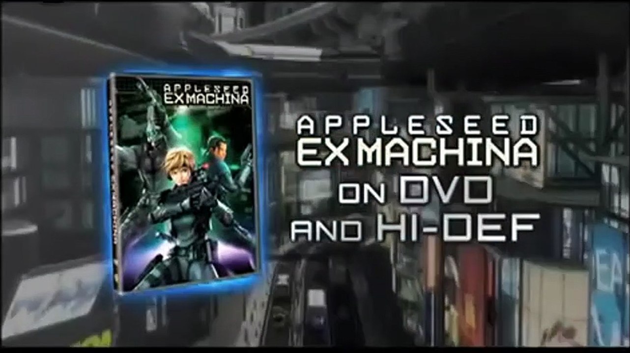Appleseed Ex Machina Trailer OV video Dailymotion