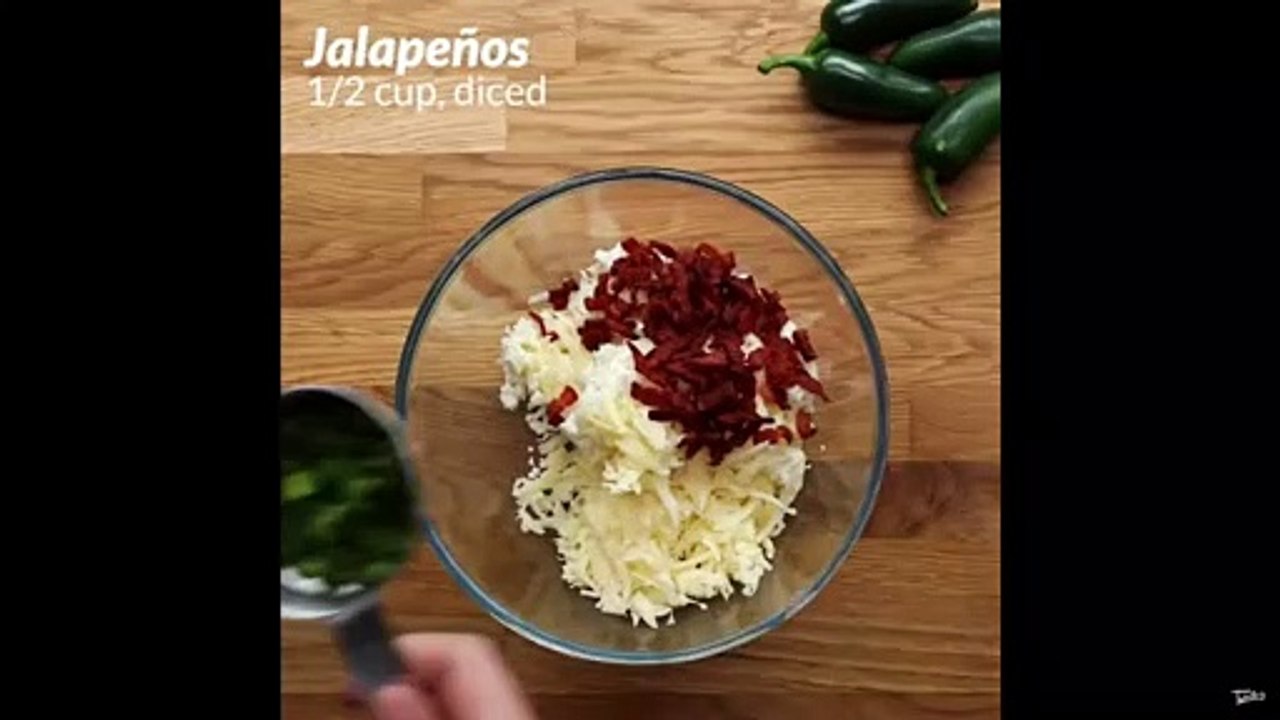 jalapeno popper stuffed fried chicken فيديو Dailymotion