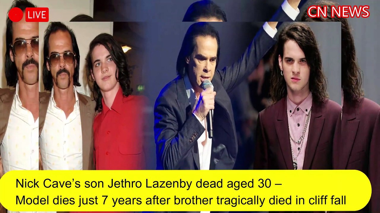 Nick Cave's son dies aged 30 two days after getting out of jailand 7(017)