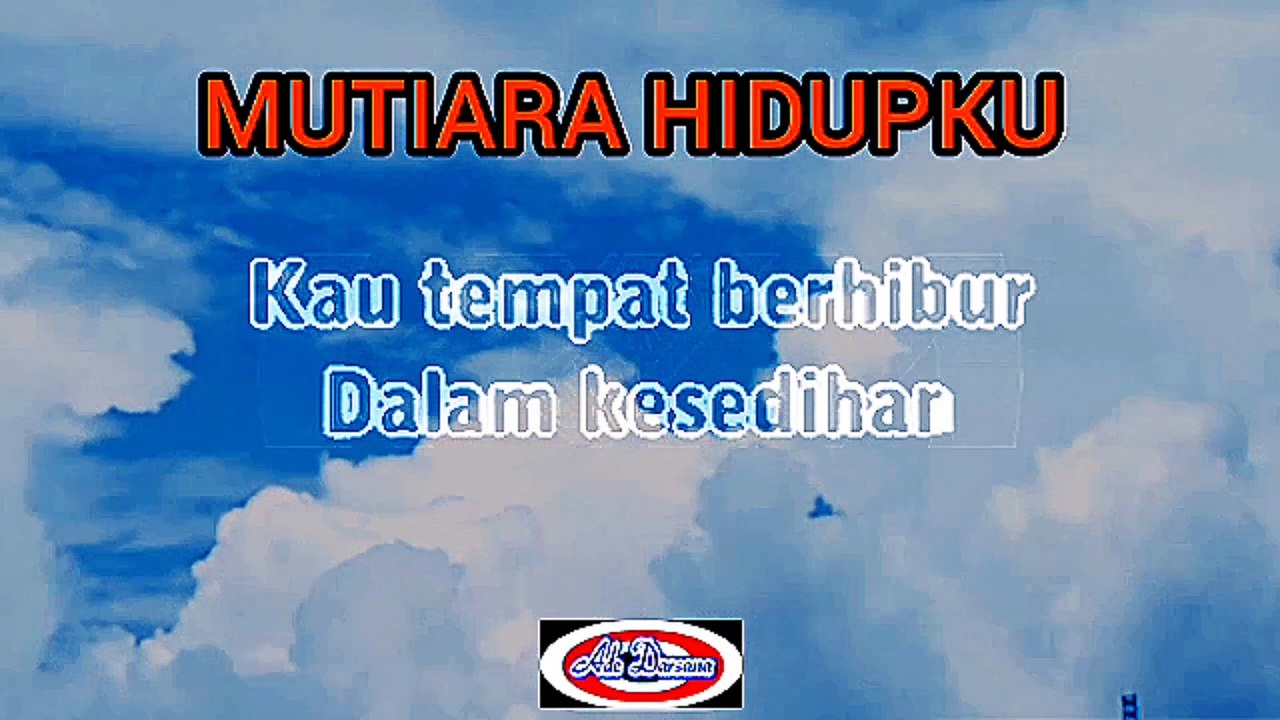 MUTIARA HIDUPKU KARAOKE DANGDUT INDONESIARHOMA IRAMA Video Dailymotion