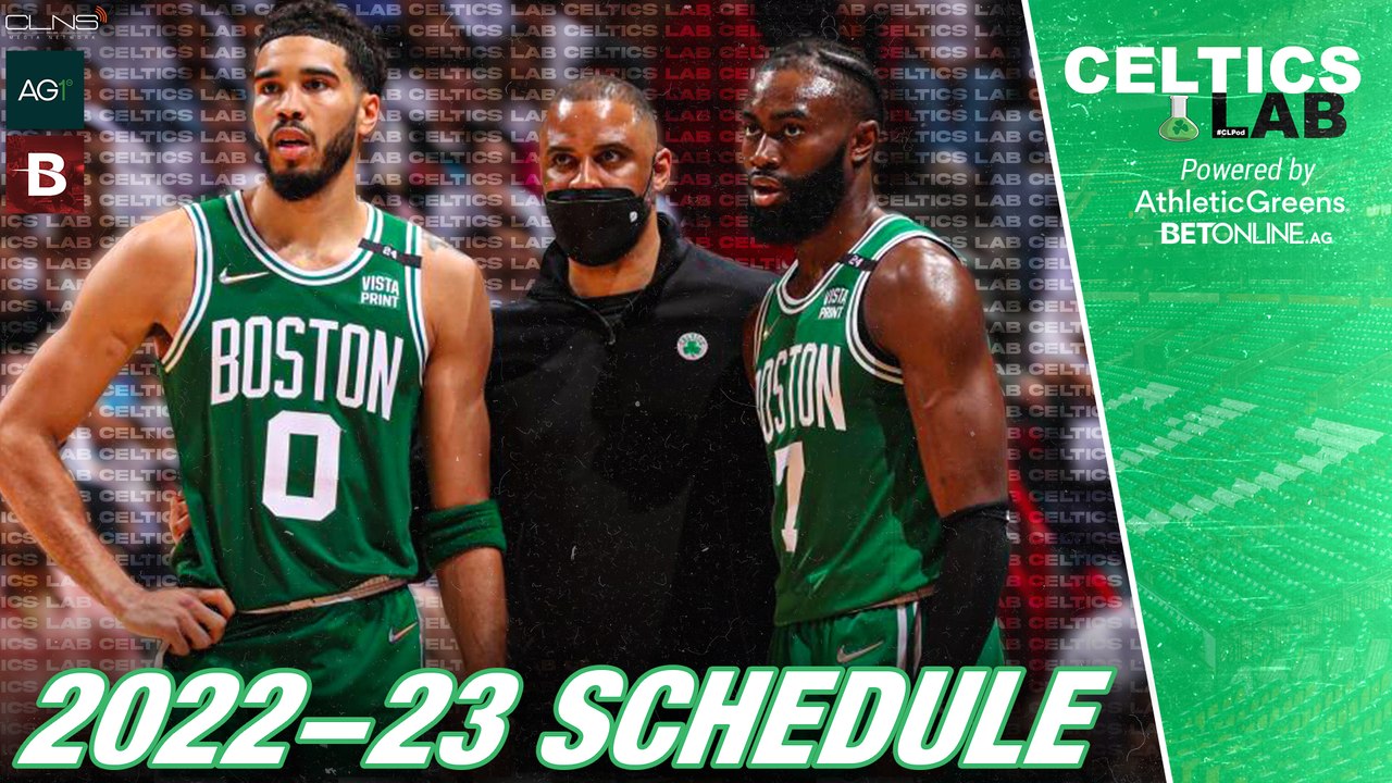 Digging into the 202223 NBA schedule for the Boston Celtics with Max
