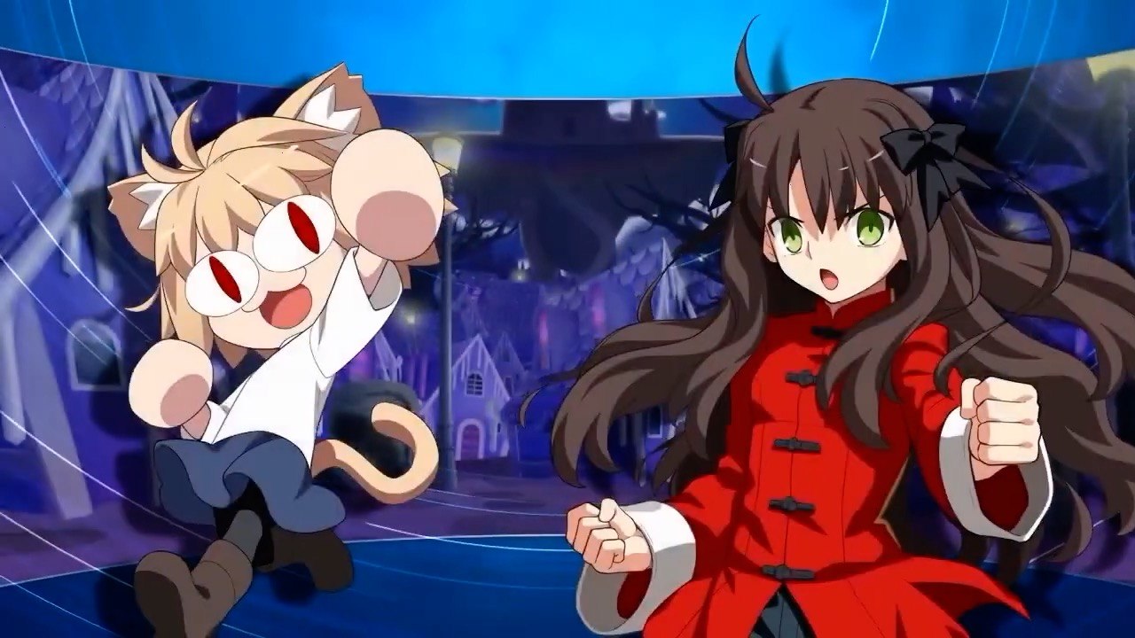 Melty Blood Type Lumina Official NecoArc vs Miyako Arima Gameplay