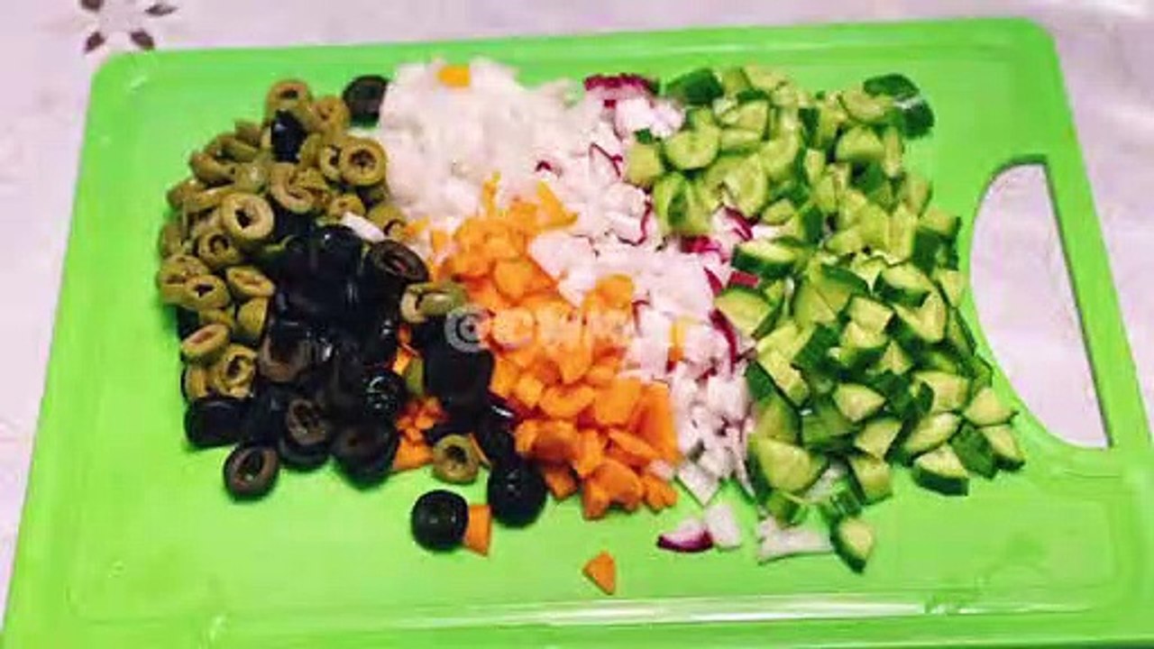 Green Salad Super healthy and delicious Salad Recipe in Urdu Hindi