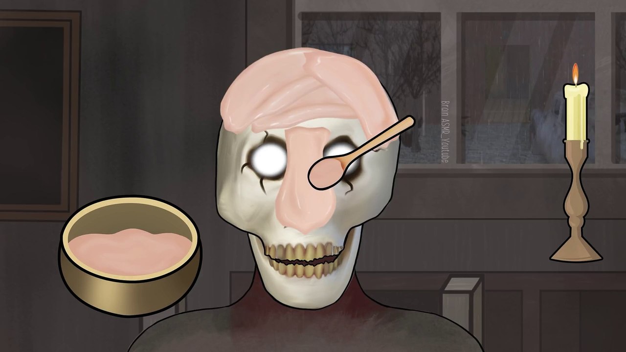 ASMR_Granny__Makeup_Transformation_Animation_Brain_ASMR video