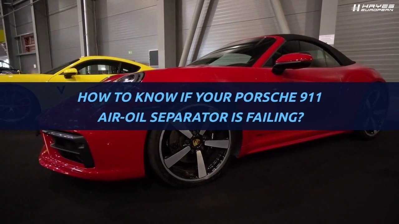 How To Know If Your Porsche 911 AirOil Separator Is Failing? video
