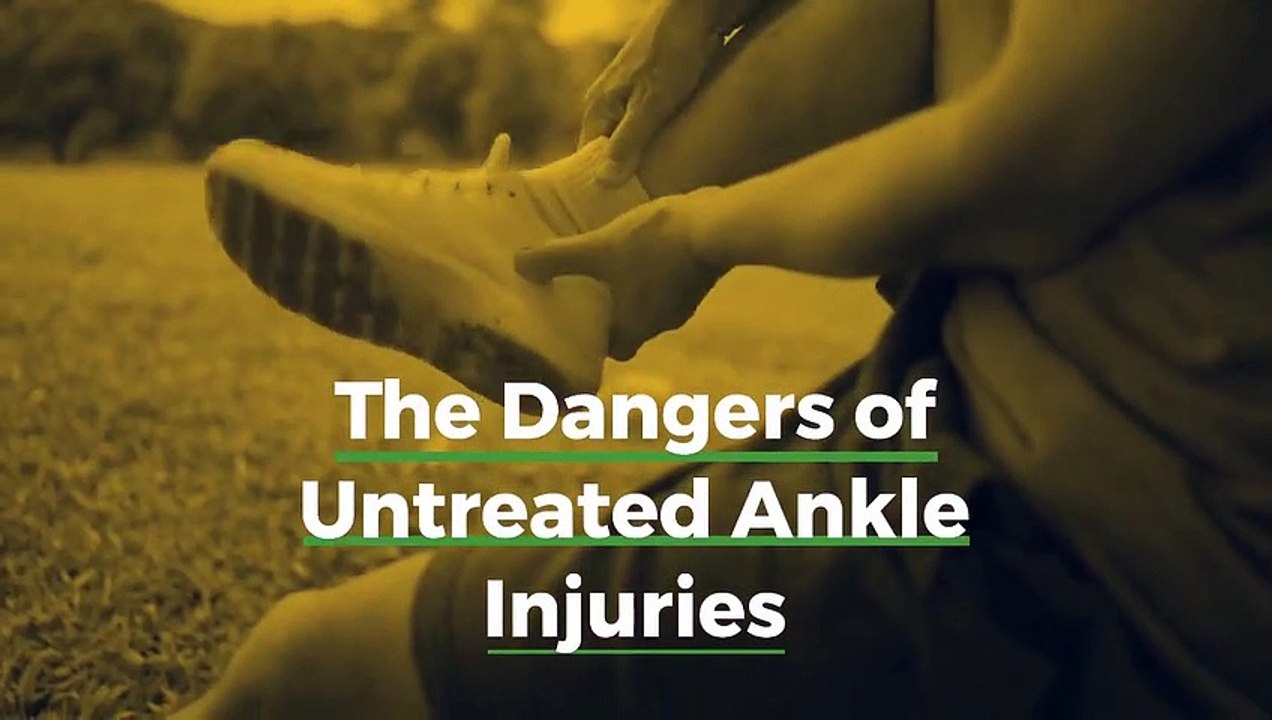 The Dangers of Untreated Ankle Injuries Austin Foot Doctor video Dailymotion
