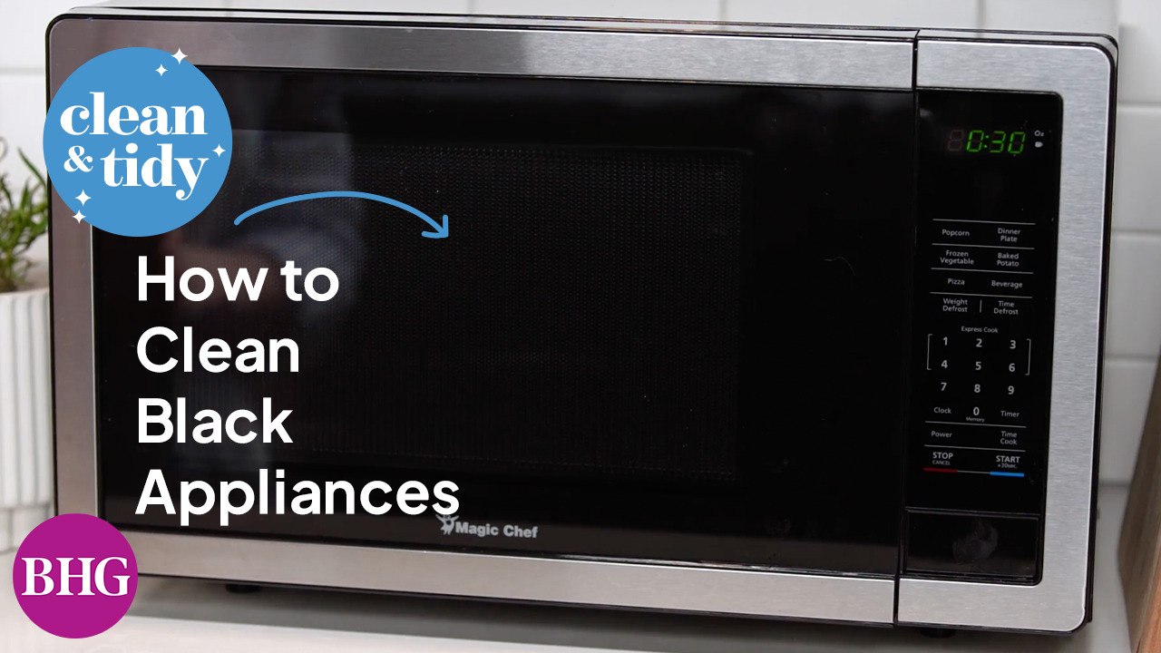 How to Keep Black Kitchen Appliances Clean video Dailymotion