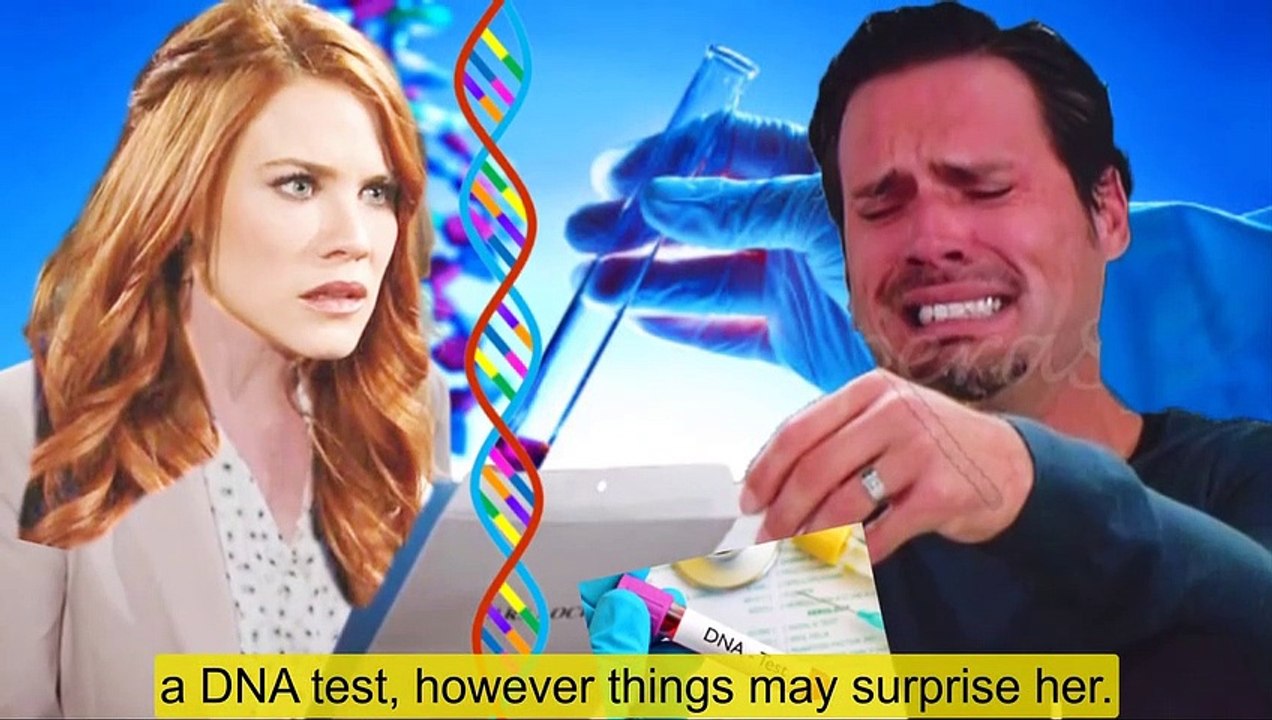 CBS Young And The Restless Sally announces DNA test results Nick