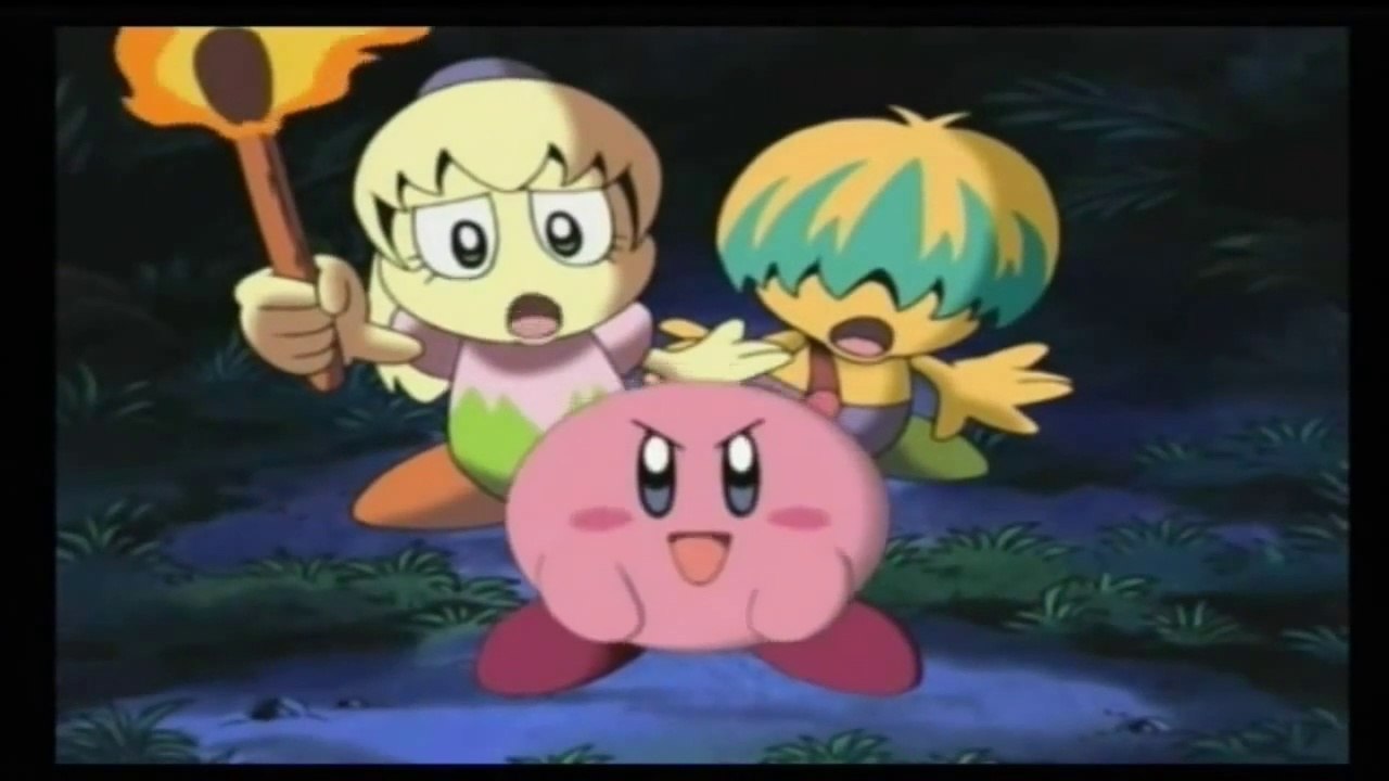 Kirby Right Back at Ya 45 Scare Tactics Part I, NINTENDO game animation video Dailymotion