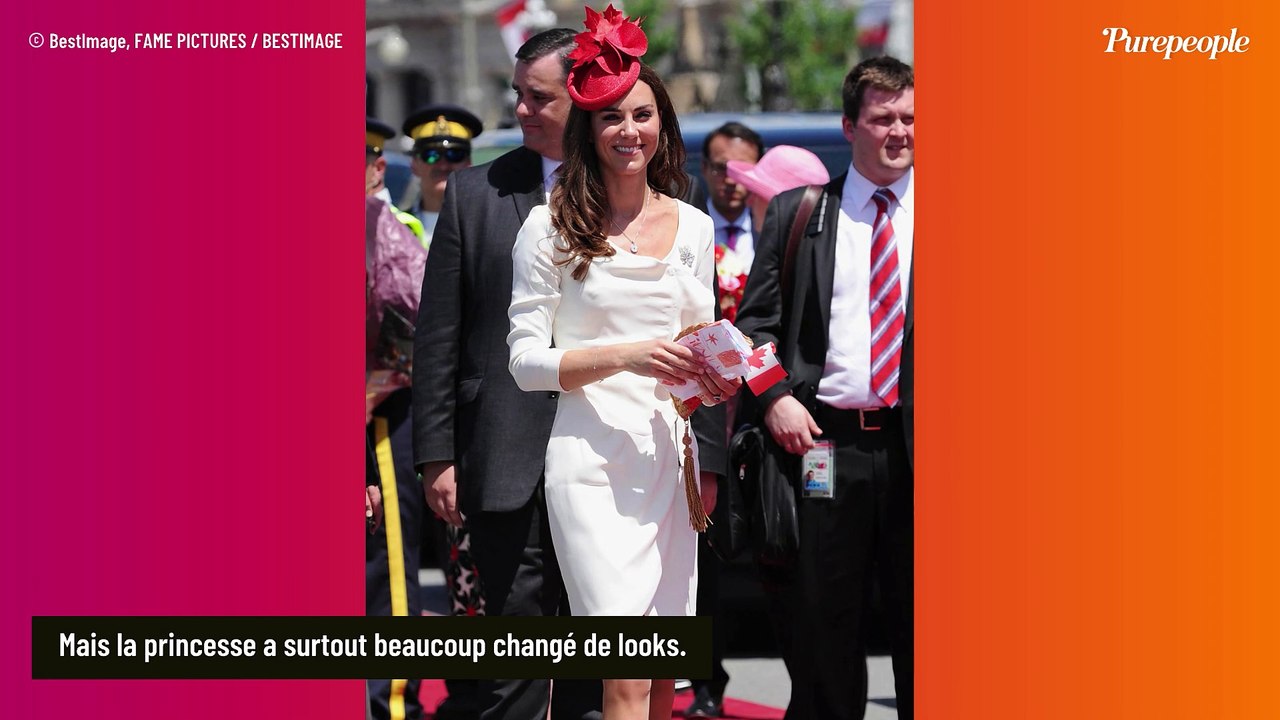Kate Middleton, 12 ans de mariage avec William Bras nus, frange