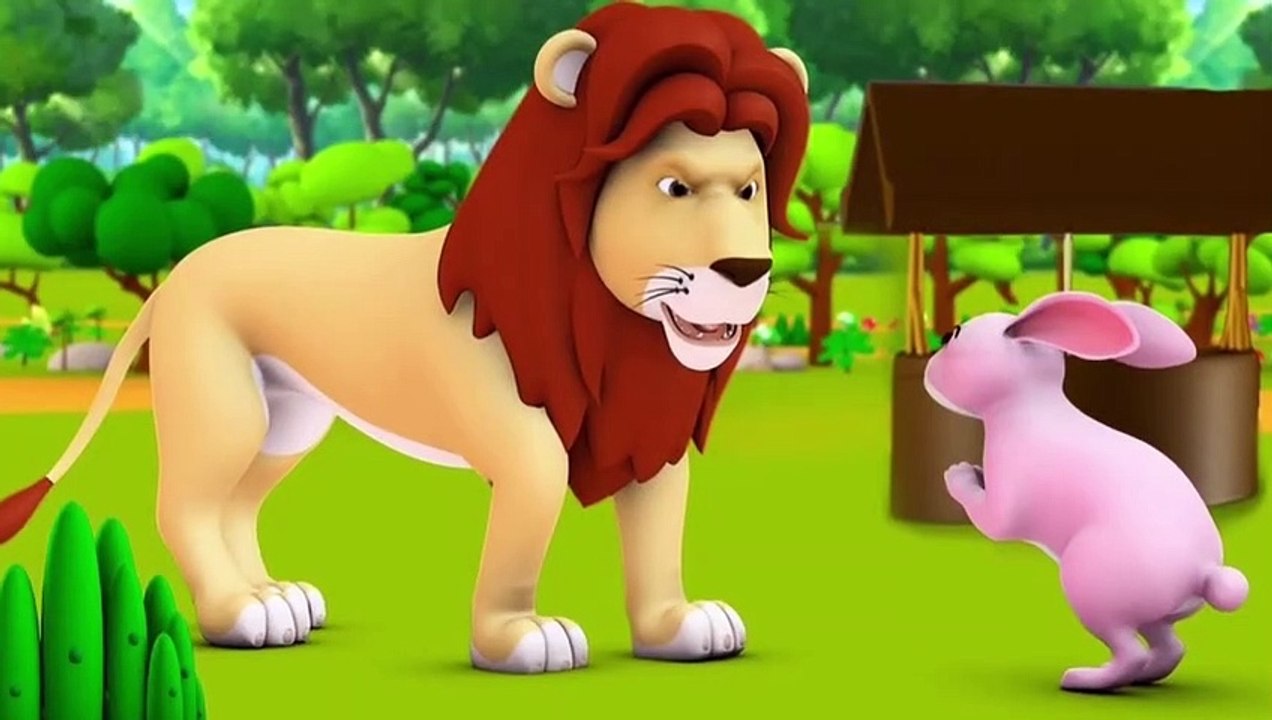 Story of Deer and Lion __ Moral Stories in English __ Kids story in