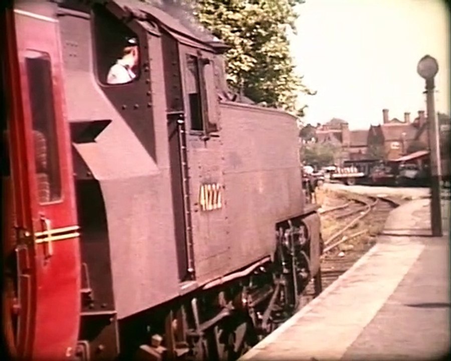 Film showing Newport Pagnell to Wolverton Branch Line which closed in