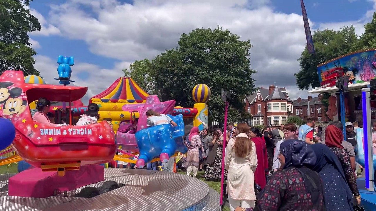 Beeston Festival 2023 Watch as thousands gather at Cross Flatts Park for annual festival