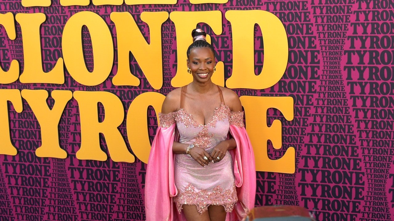 Tamberla Perry attends Netflix's "They Cloned Tyrone" premiere in Los