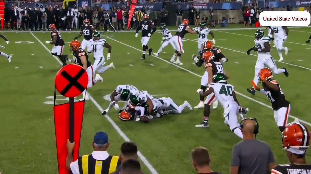 New York Jets vs Cleveland Browns Game Highlights American Football