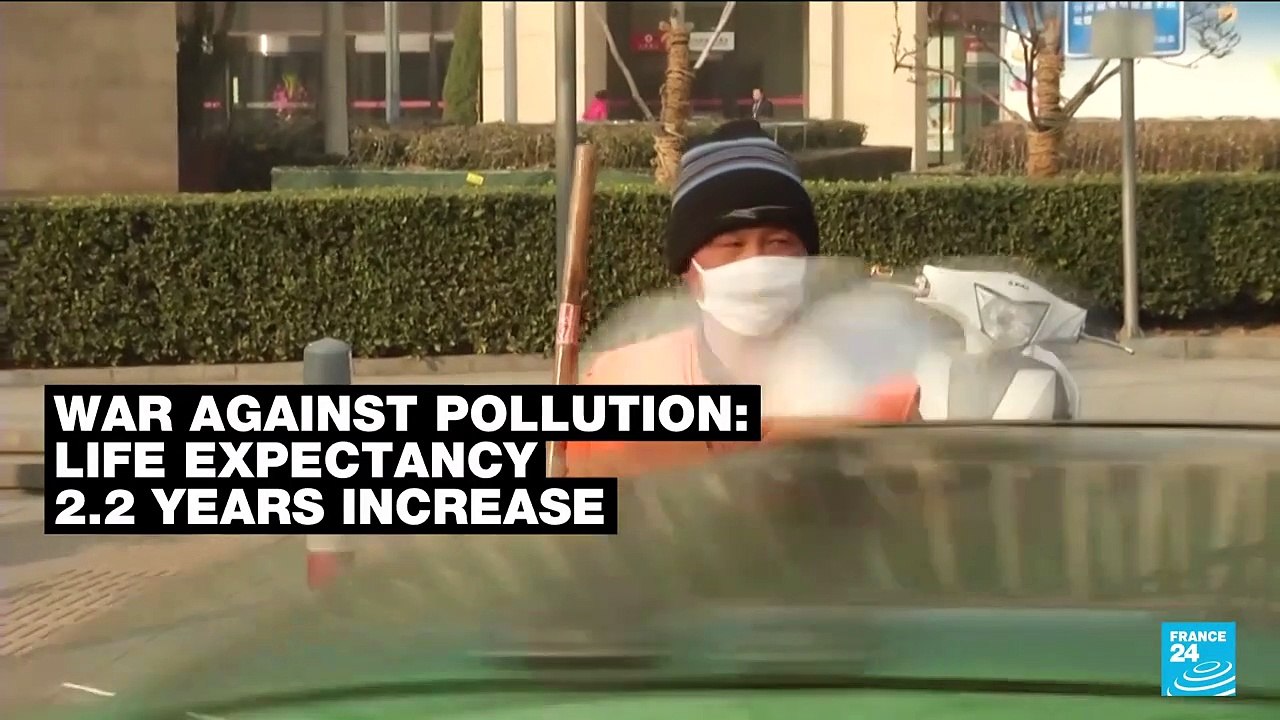 Air quality in China Pollution levels down by 42 over the past ten