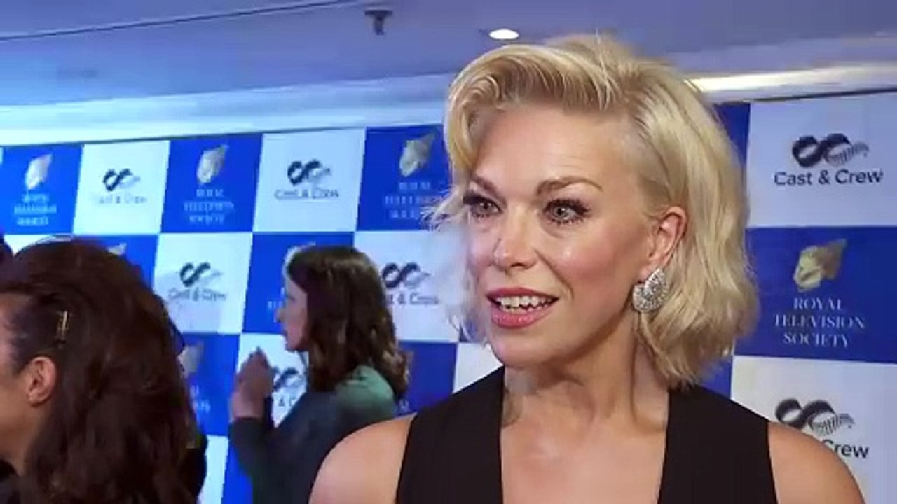 Hannah Waddingham at the RTS Awards "I don't want anyone to think they(01)