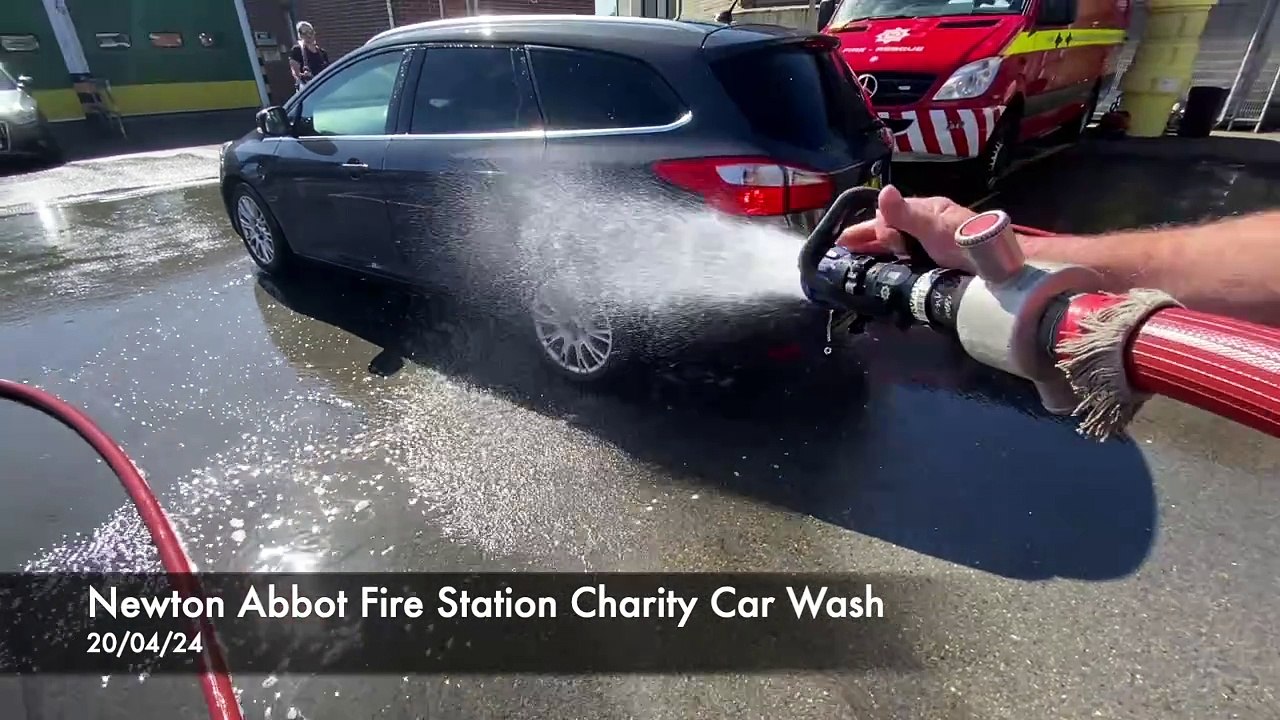 Newton Abbot Fire Station Charity Car Wash video Dailymotion