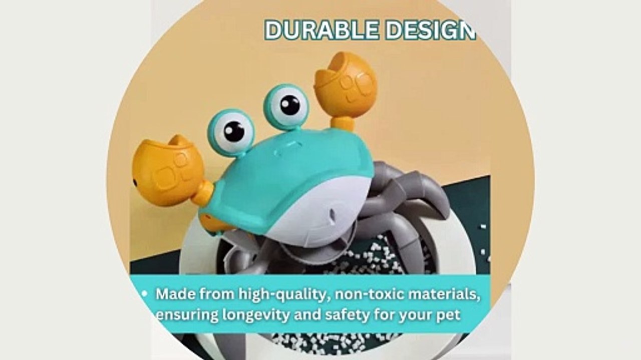 Interactive Crab Crawling Toy for Babies Buy Baby Crawling Toys