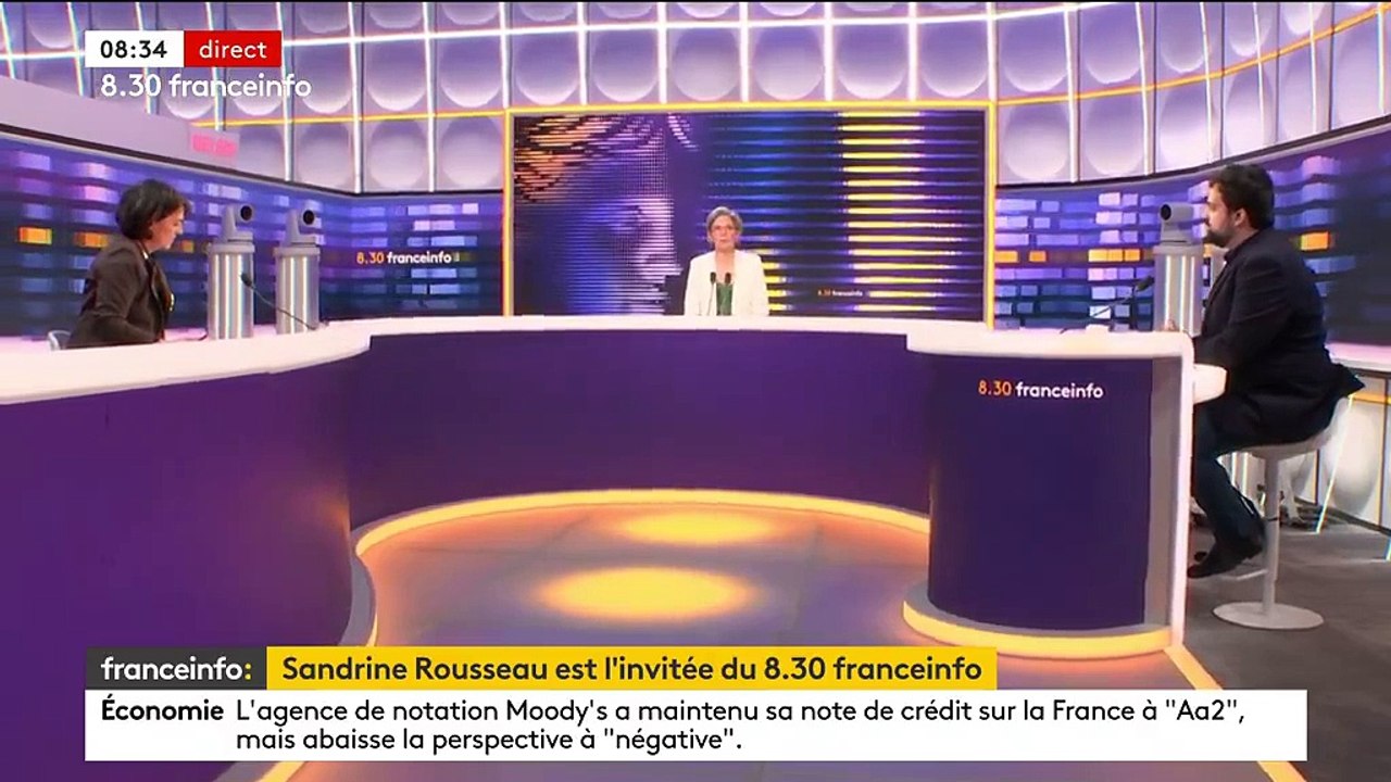 Bras d'honneur dans l'Assemblée contre le RN Sandrine Rousseau s