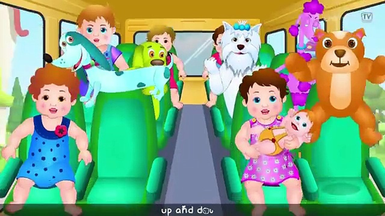 Wheels on the Bus (PART 2) Popular Nursery Rhymes and Songs for