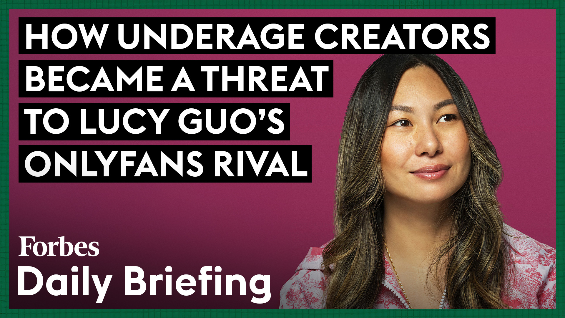 The Rise of Underage Creators as a Risk to Lucy Guo’s Competing