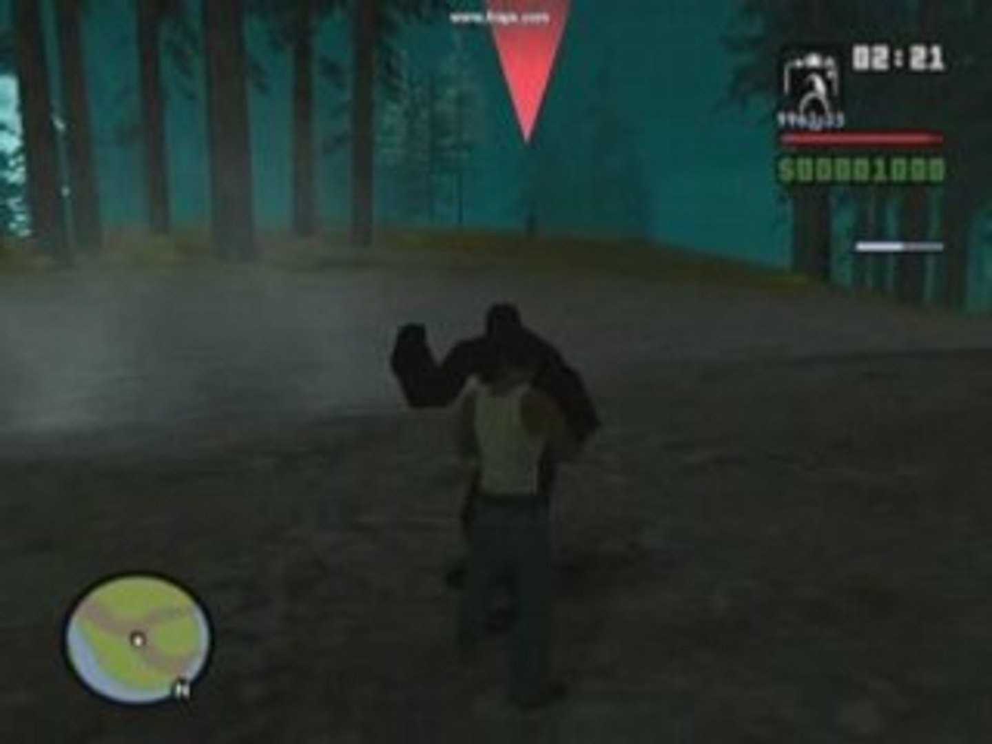 Gta San Andreas Bigfoot Map