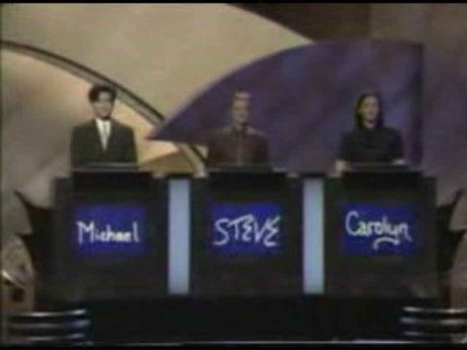 Jeopardy! Tournament of Champions episode 5/17/2000 Intro video