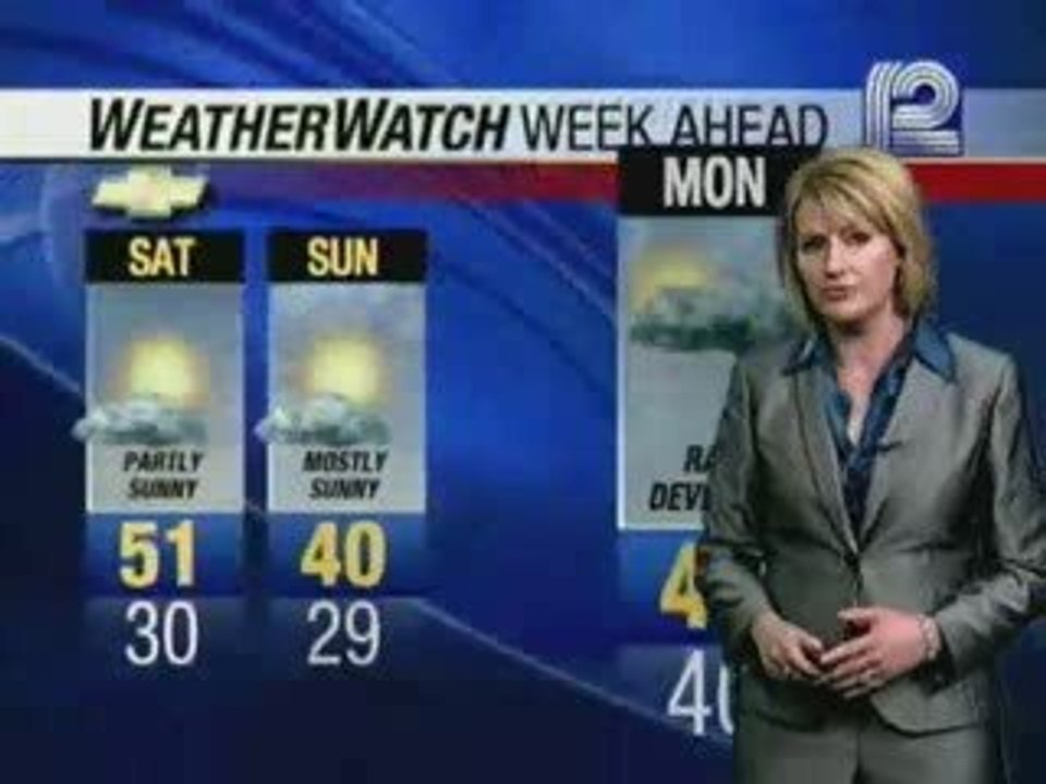 Lyra O'Brien's Weather Watch 12 Afternoon Forecast WISN video