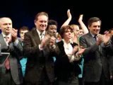Européennes 2009 meeting avec François Fillon Video