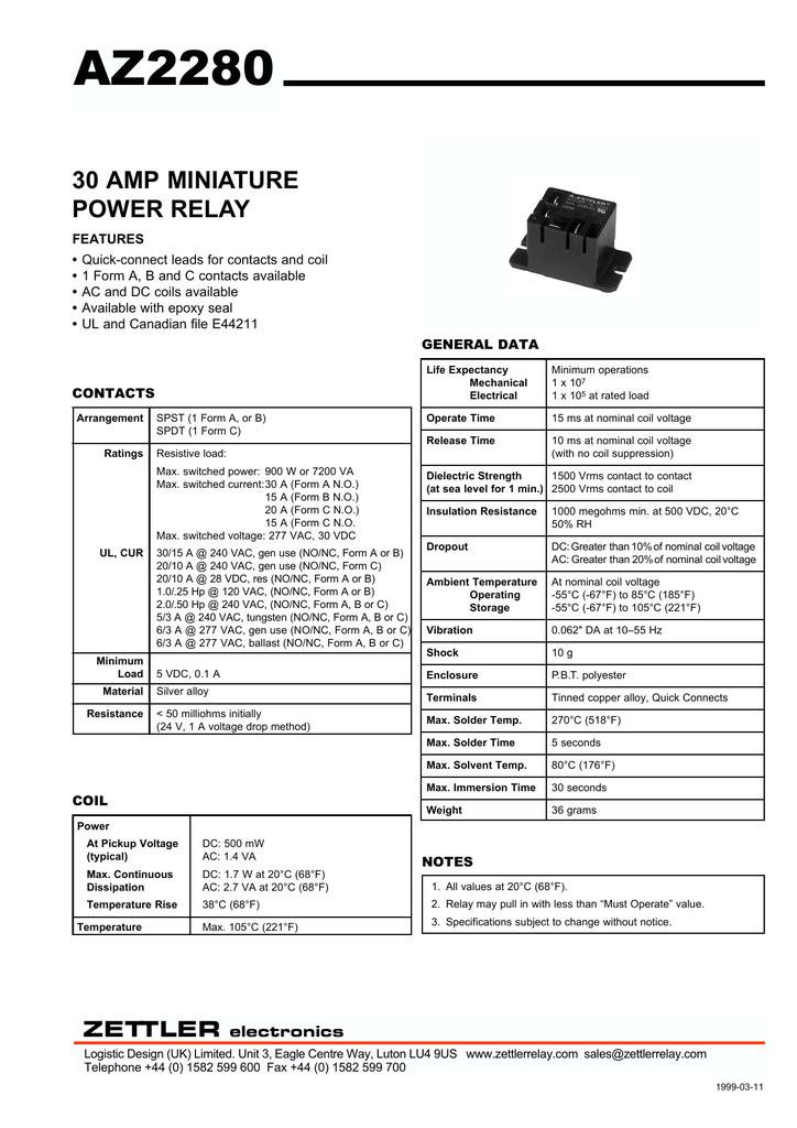 Etc Az2280-1A-12D