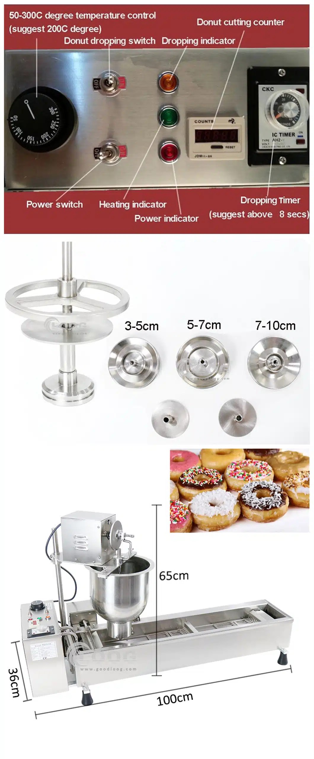 Commercial Donut Machine Automatic Doughnut Machine for Sale