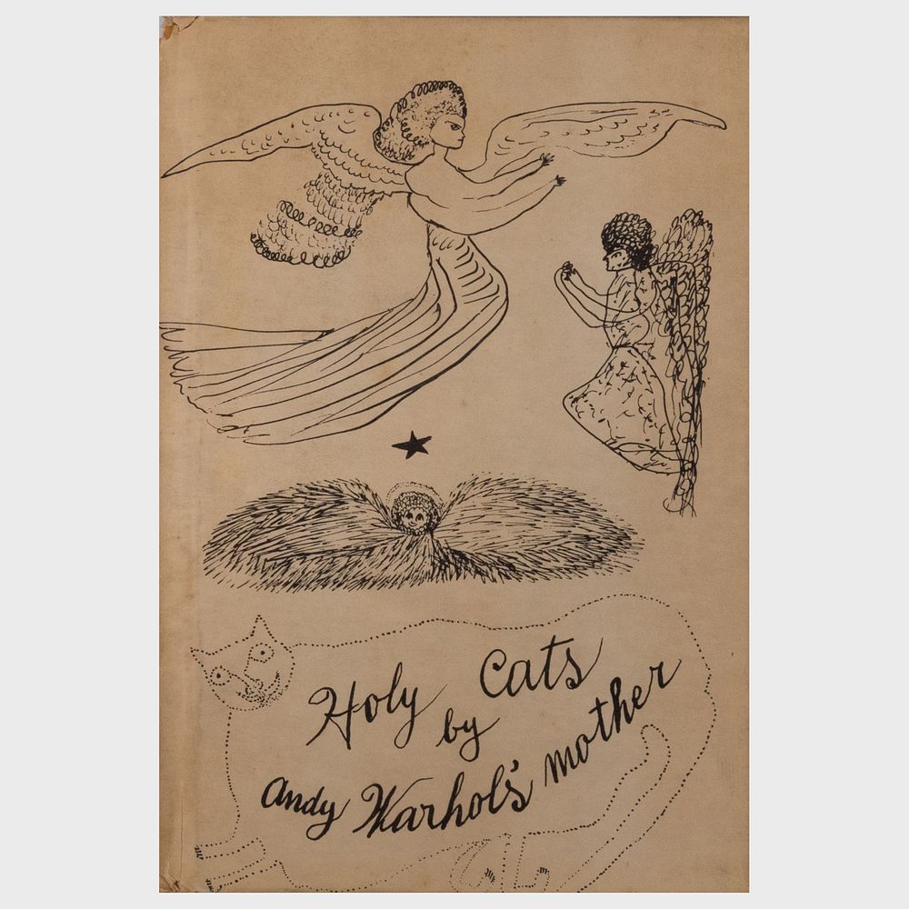 Andy Warhol (19281987) Holy Cats by Andy Warhol's Mother sold at