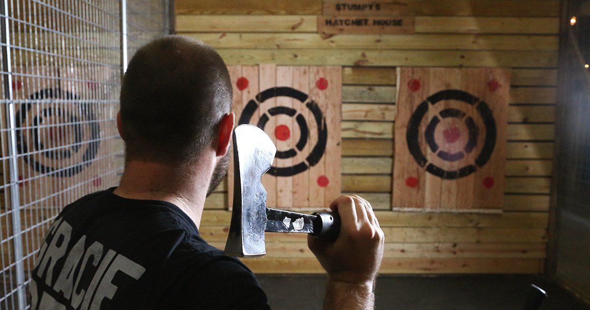 Axe Throwing Near New York City InsideHook