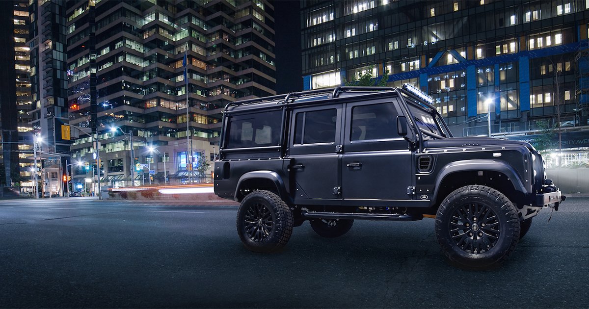 Custom Land Rover East Coast Defender InsideHook