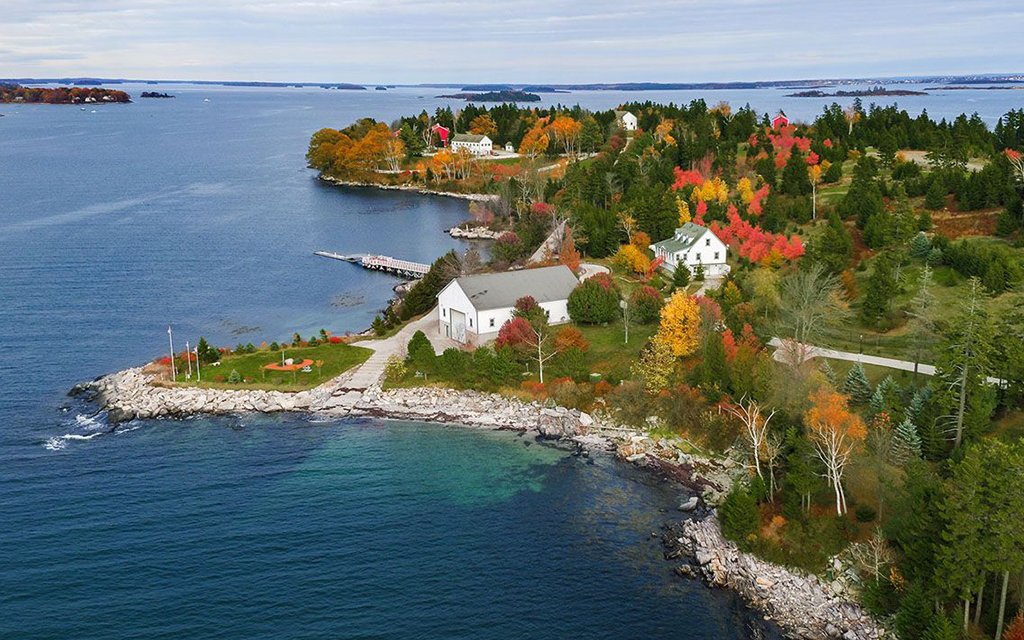 Hope Island in Casco Bay Near Portland, ME Is Up for Sale InsideHook