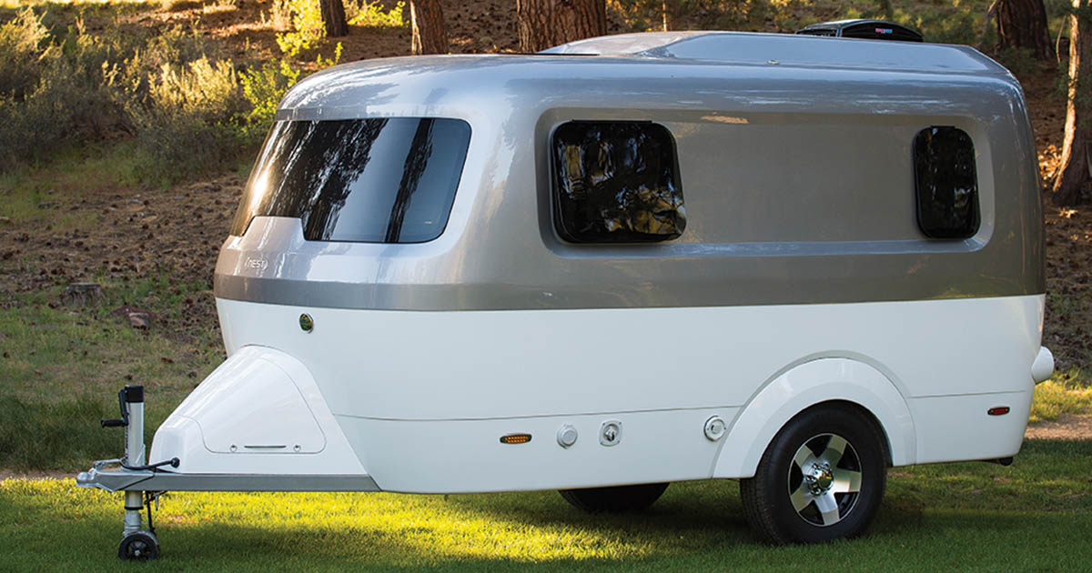 Airstream's Nest Caravans Trailers Are Small and Towable InsideHook