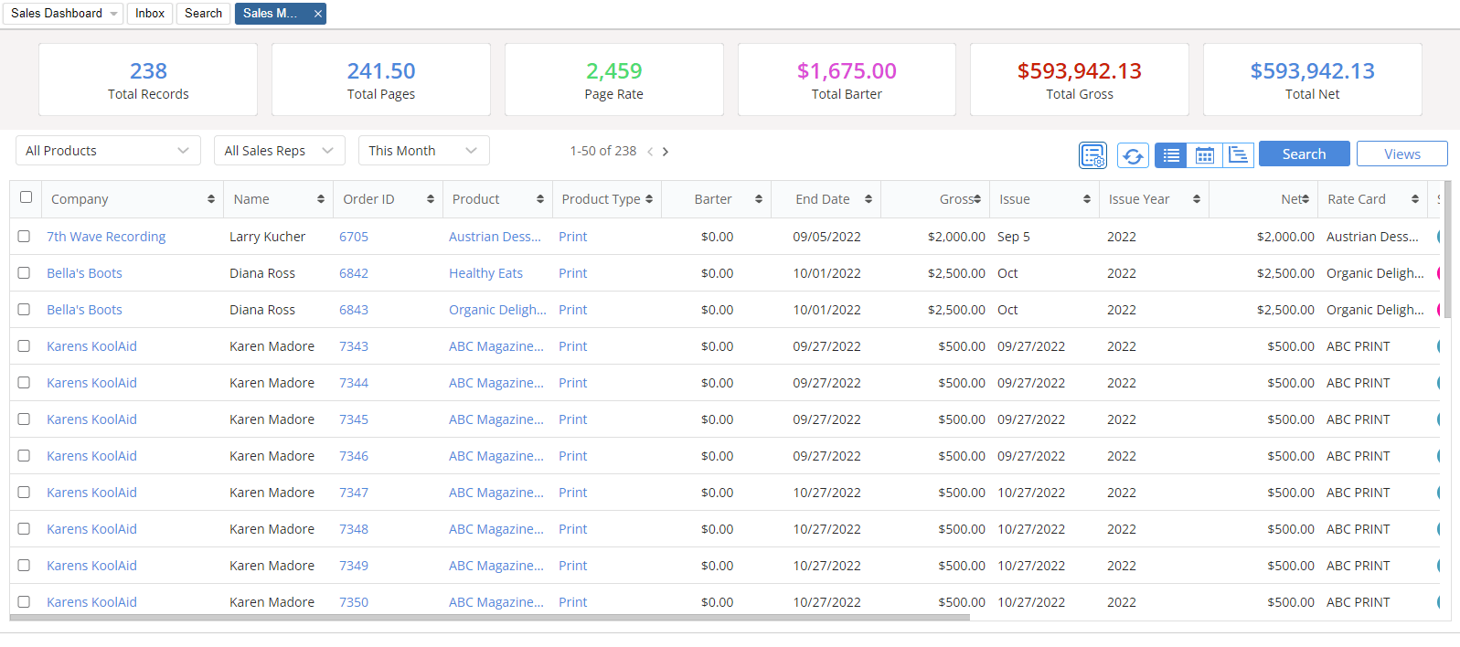 1 Magazine Advertising Management Software Magazine Ad Sales CRM