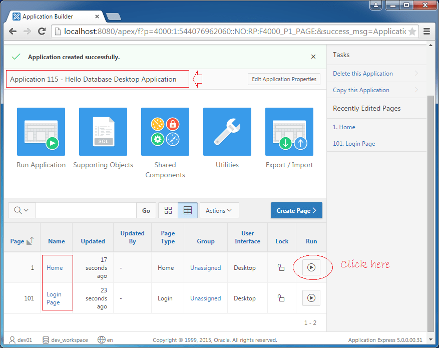 Oracle APEX Tutorial for Beginners (APEX 5.0)
