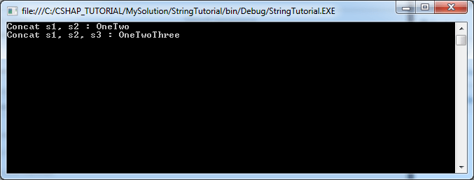 C String and StringBuilder