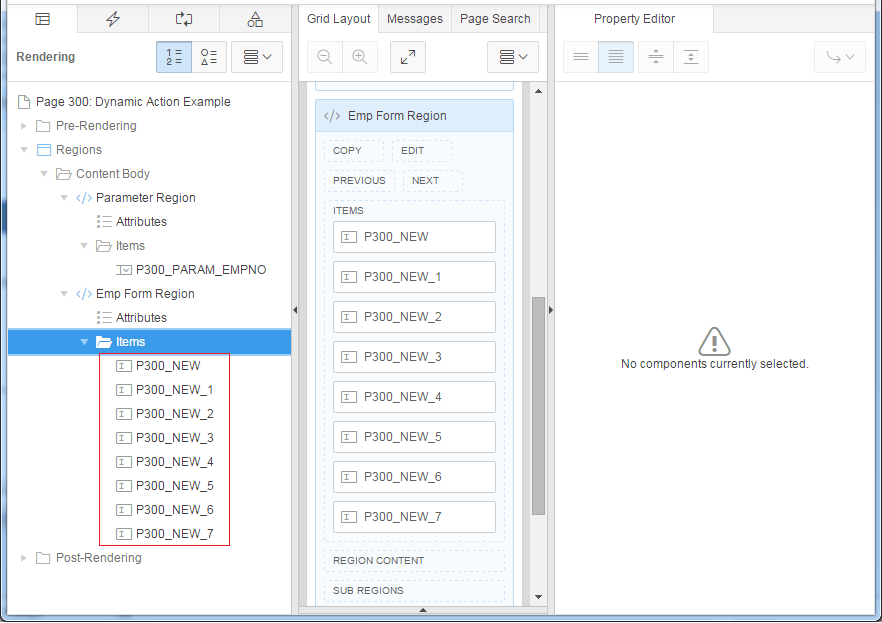 Oracle APEX Dynamic Action