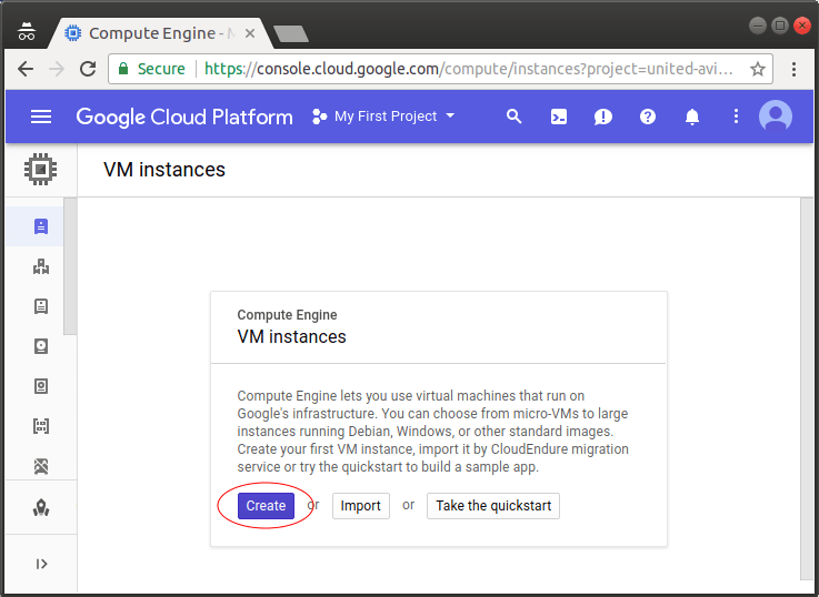 Create free VPS on Google Cloud