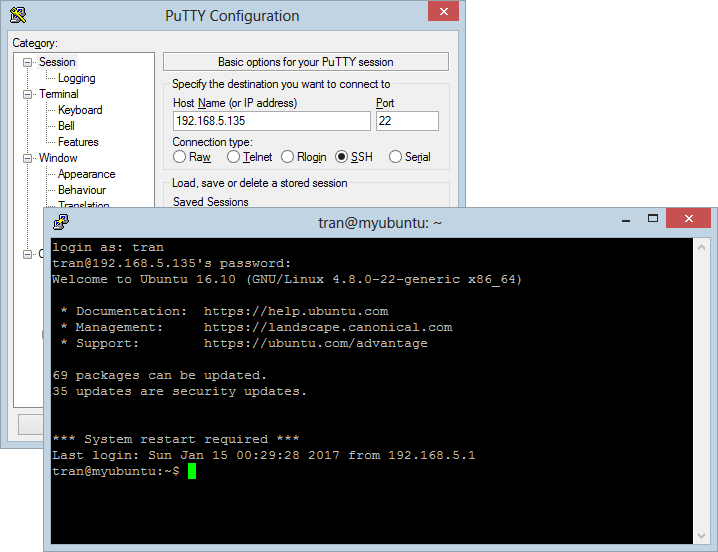 Connect to the Server with Terminal on Mac OS