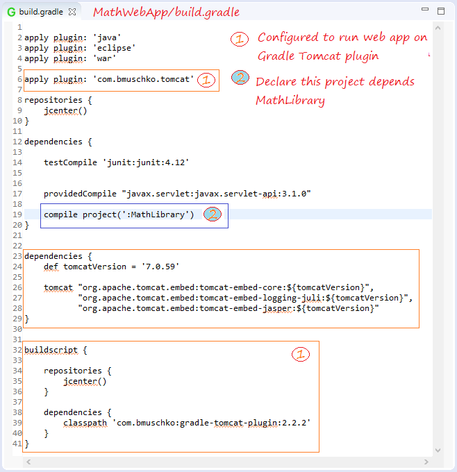 Build a Multiple Module Project with Gradle