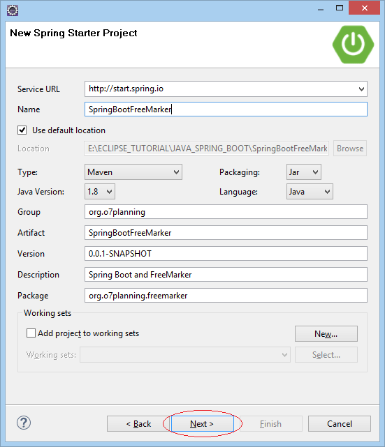 Spring Boot and FreeMarker Tutorial with Examples