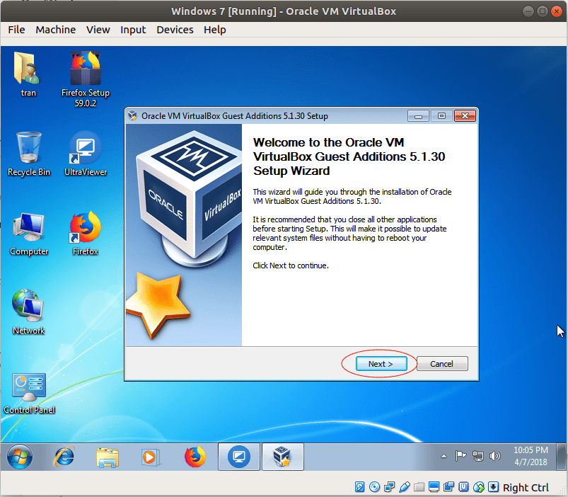 How to copy and paste between your computer and VirtualBox